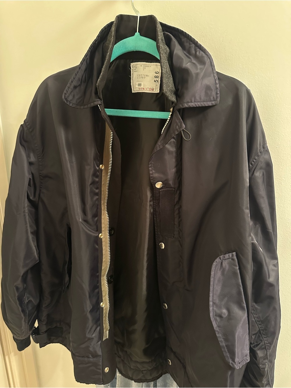Sacai black men’s jacket